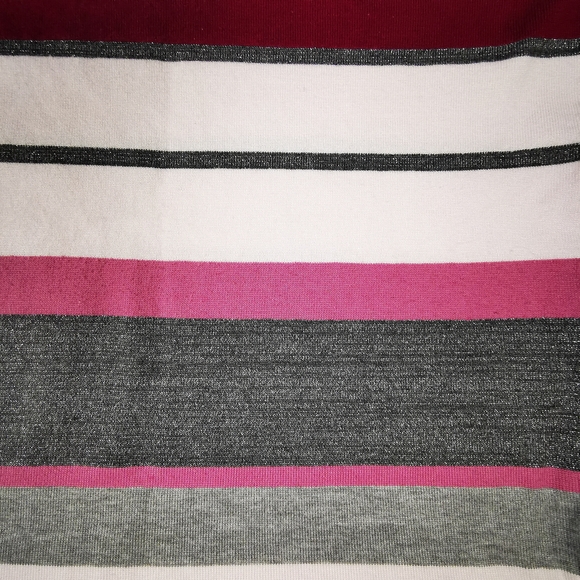Striped V-Neck Sweater - Picture 7 of 15